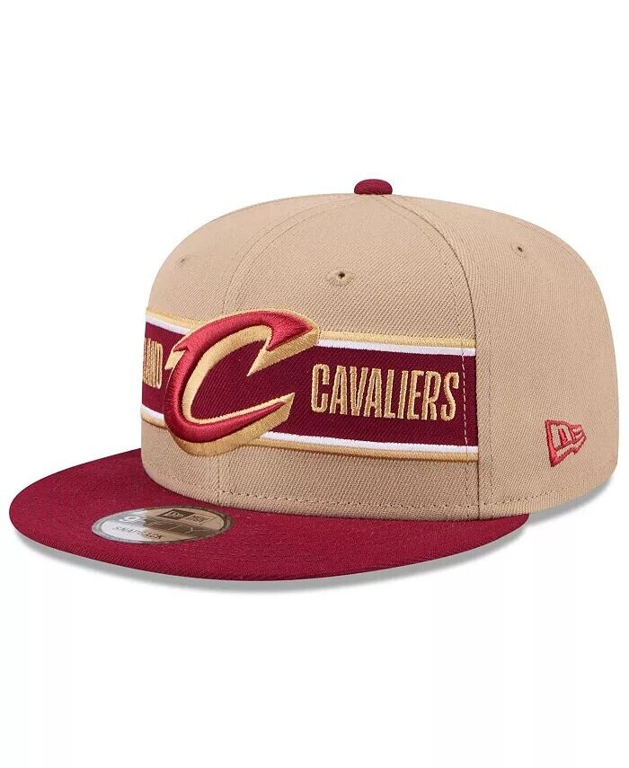 

Мужская коричнево-винная кепка Snapback Cleveland Cavaliers NBA Draft 9FIFTY 2024 New Era, красный