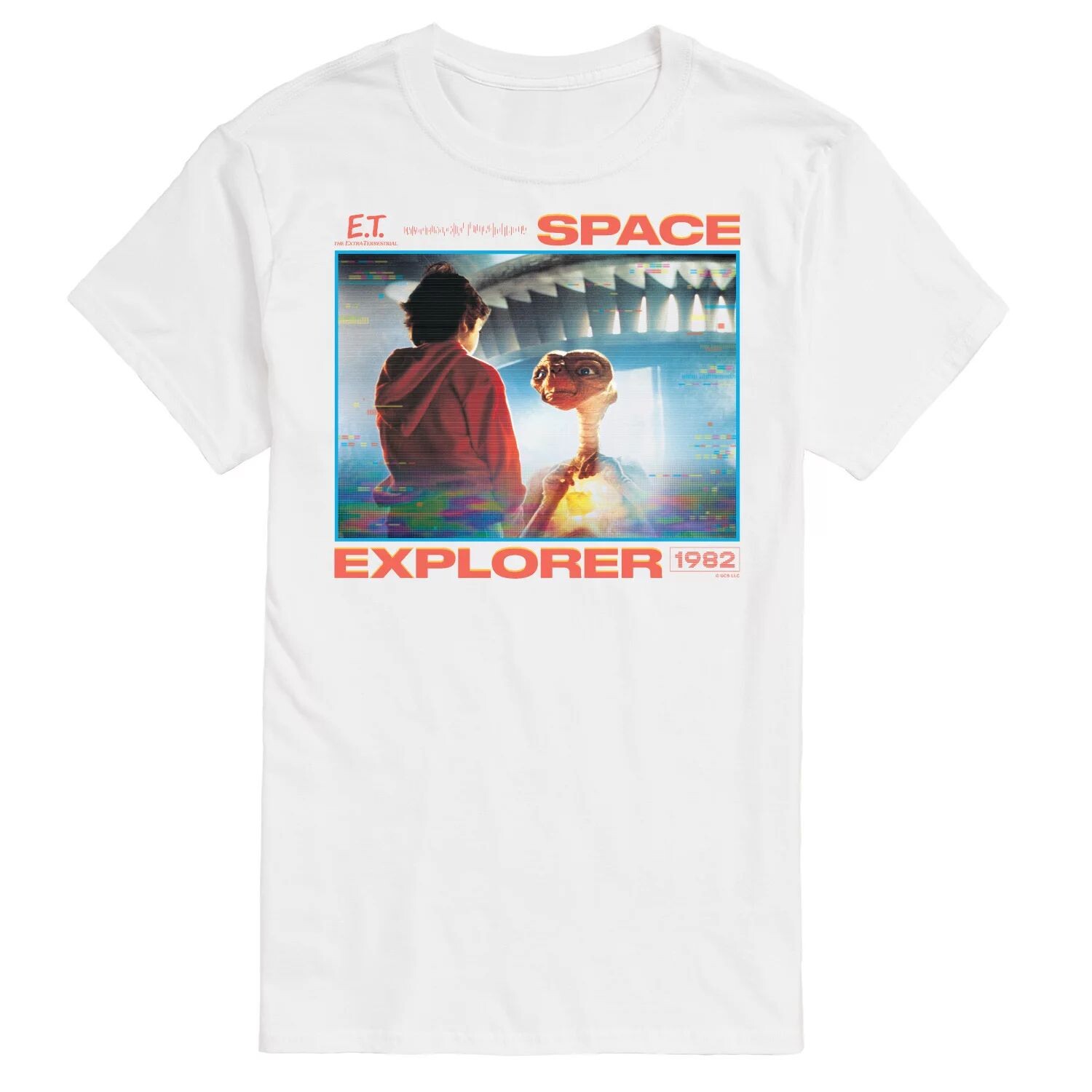 

Футболка Big & Tall ET Space Explorer License, белый