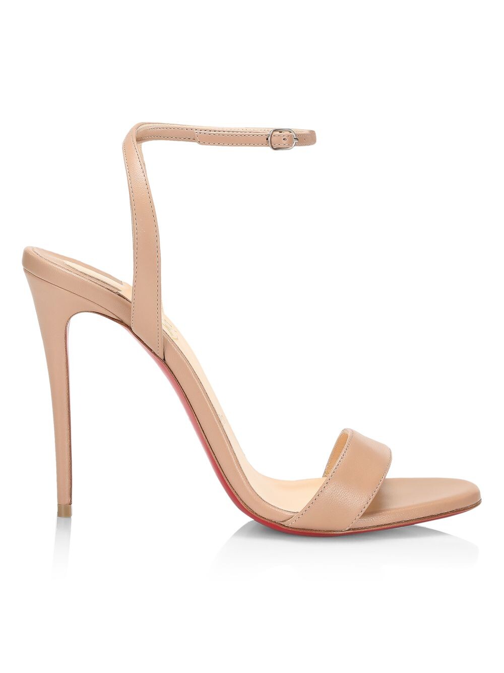 

Кожаные сандалии Loubi Girl 100 Christian Louboutin, бежевый
