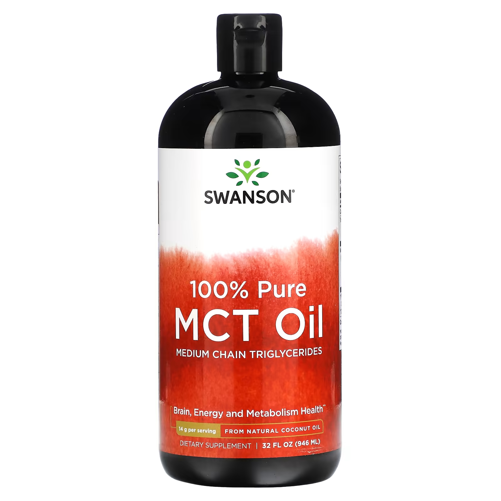 100% чистое масло MCT Swanson