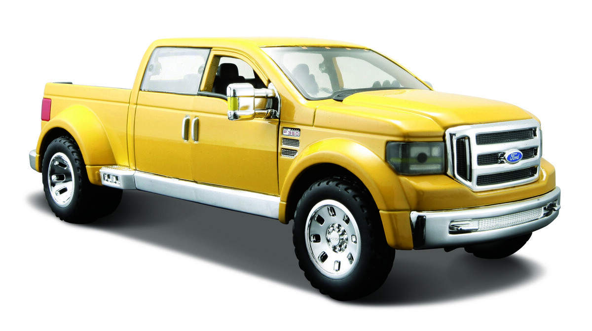 

Майсто, коллекционная модель Ford Mighty F-350 Super Duty Yellow 1/31 Maisto