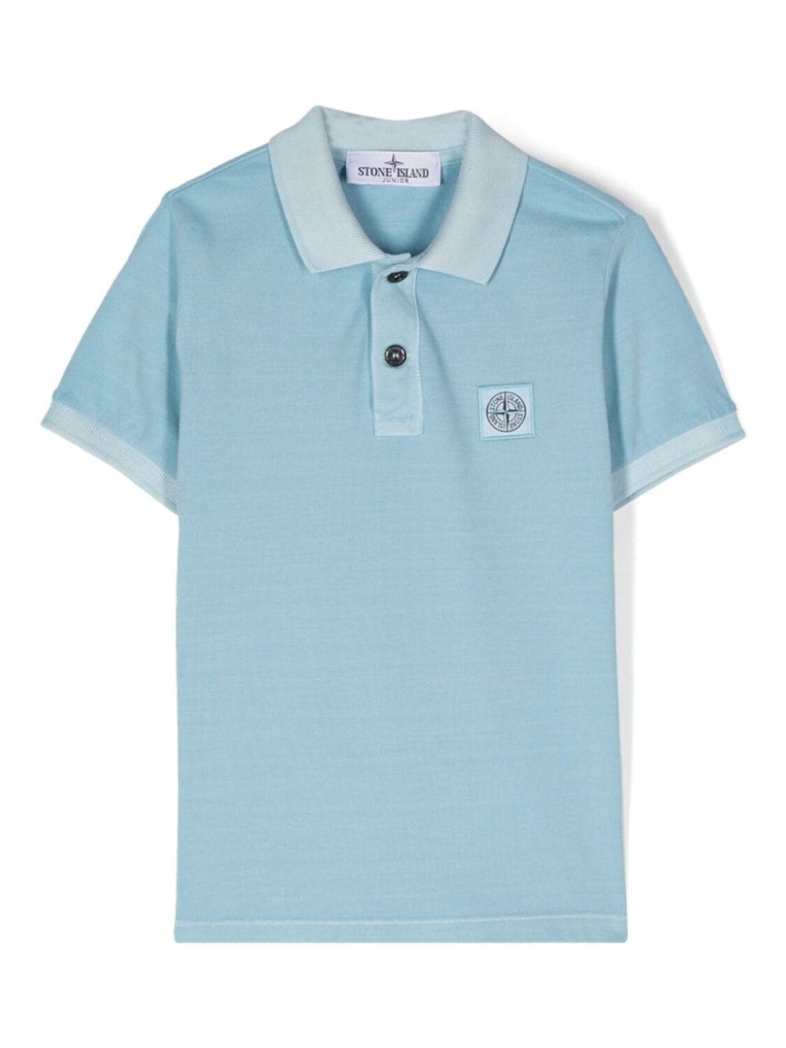 

Stone Island Junior рубашка поло с логотипом Compass, синий