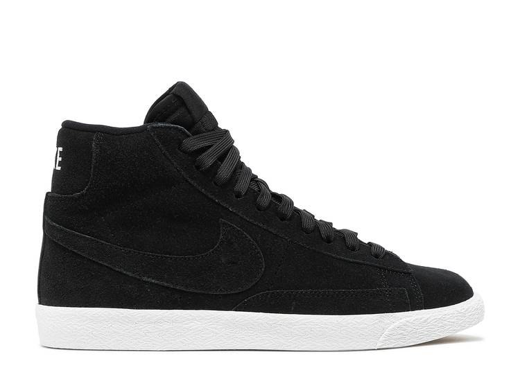 

Кроссовки Nike BLAZER MID PREMIUM GS 'BLACK SUMMIT WHITE', черный