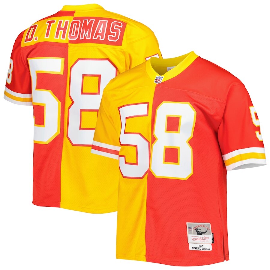 

Джерси Mitchell & Ness Kansas City Chiefs, красный