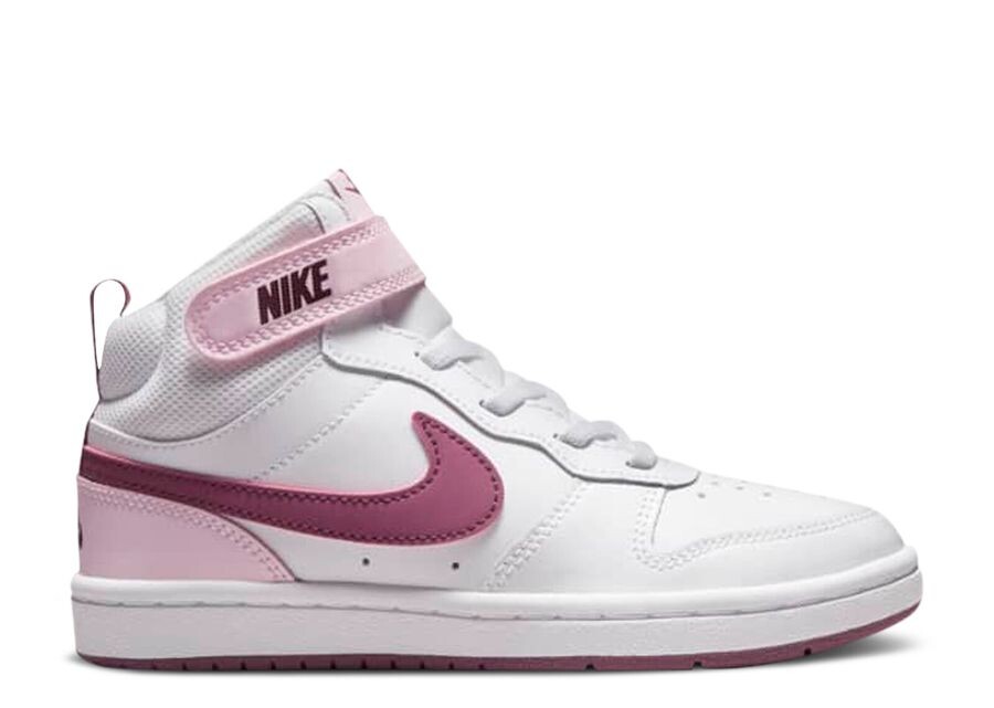 

Кроссовки Nike Court Borough Mid 2 PSV, цвет Pink Foam