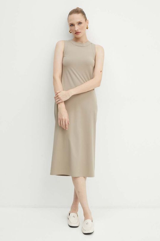 

Платье Max Mara Leisure, бежевый