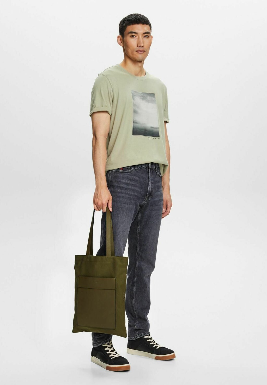 

Сумка MIT DETAILS Esprit, цвет olive
