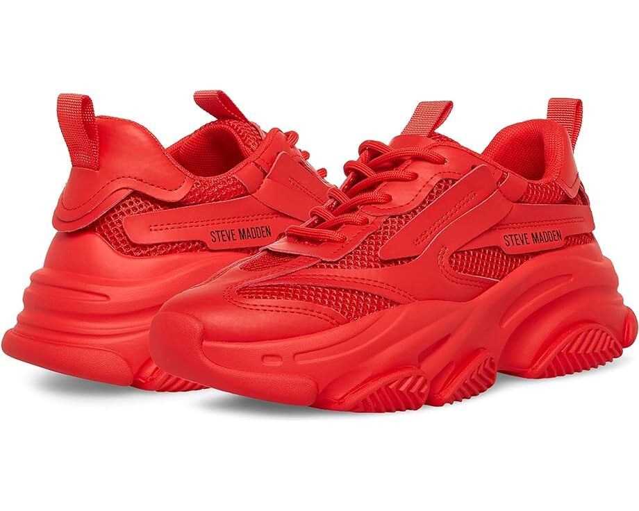 

Кроссовки Steve Madden Possession Sneaker, красный