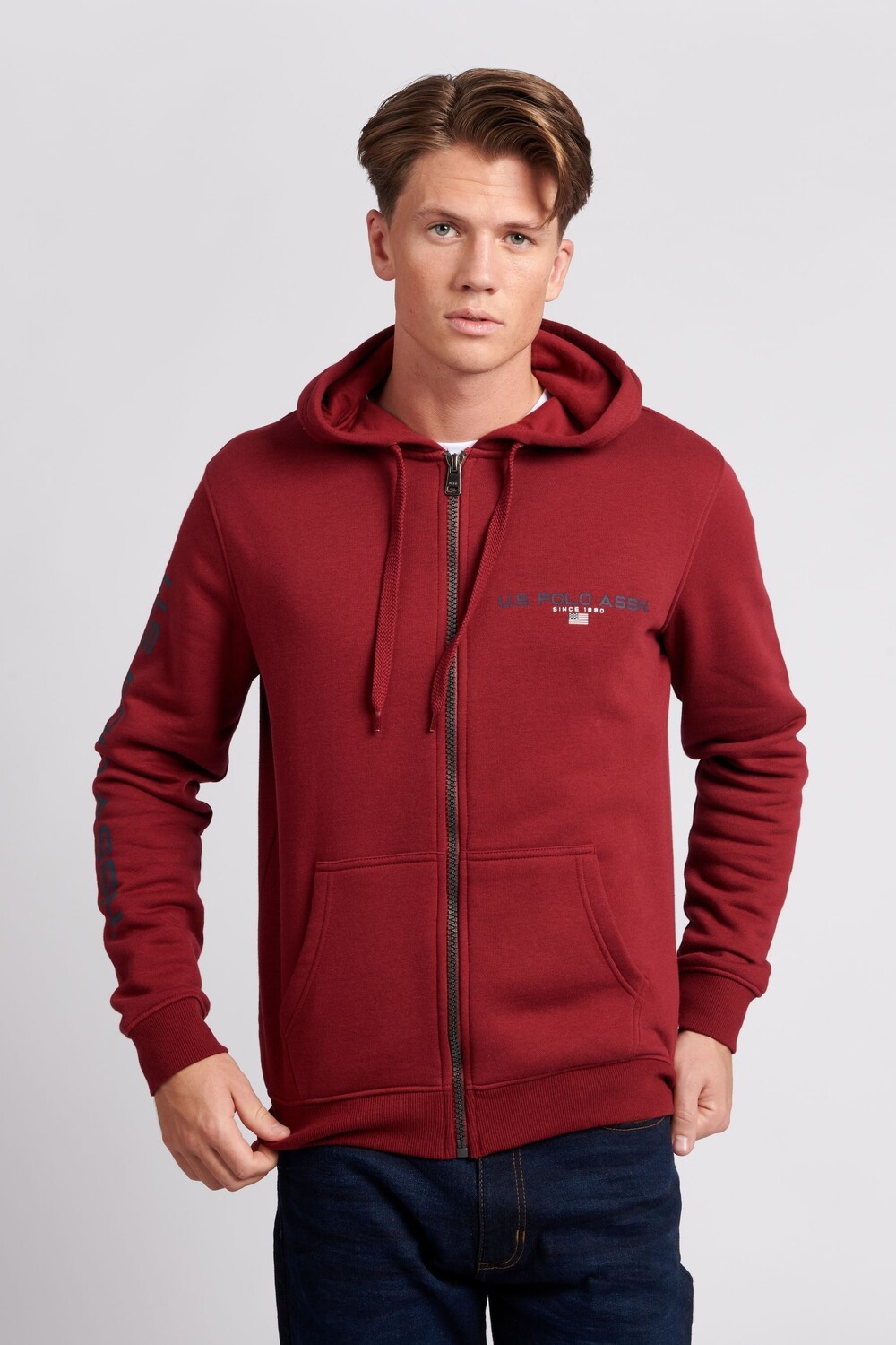 

Мужская толстовка от Red Sport U.S. Polo Assn, красный