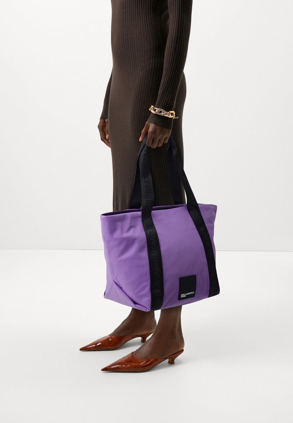

Сумка для покупок URBAN TOTE Karl Lagerfeld Jeans, фиолетовый