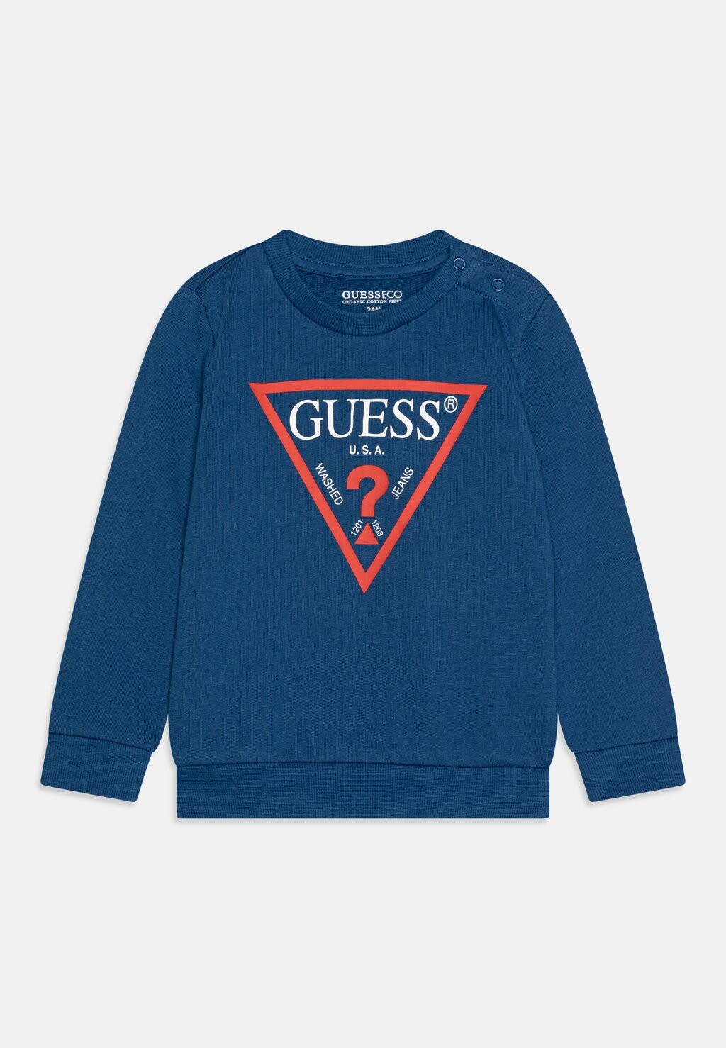 

Толстовка TODDLER CORE Guess, цвет blue maya