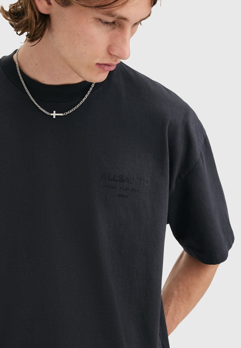 

Базовая футболка XANDER AllSaints, серый