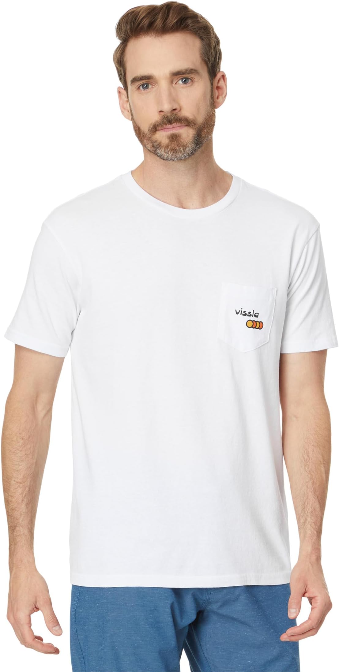 

Футболка VISSLA Calypso Short Sleeve Tee, белый