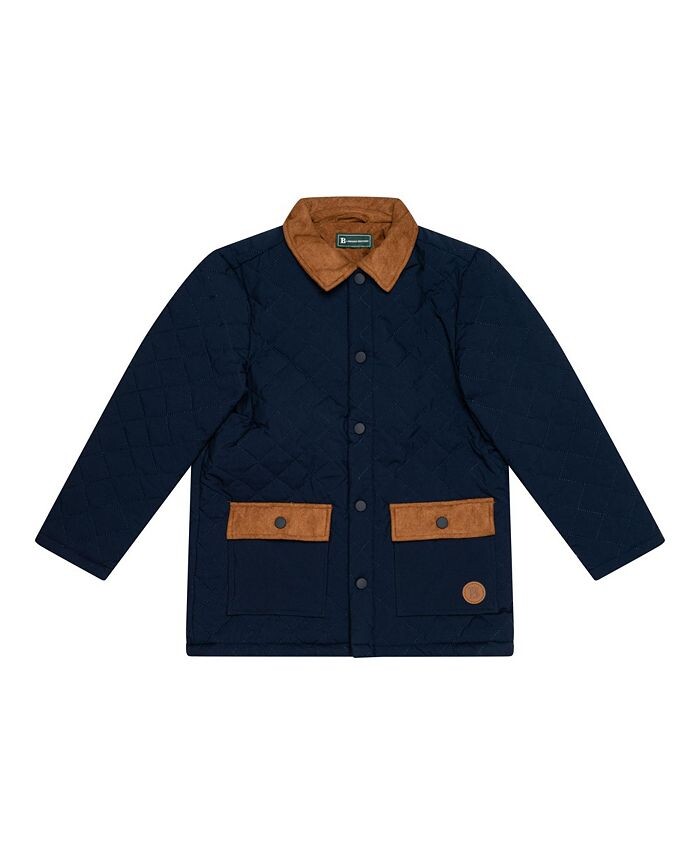 

Стеганая полевая куртка стандартного кроя Big Boys Brooks Brothers, мультиколор