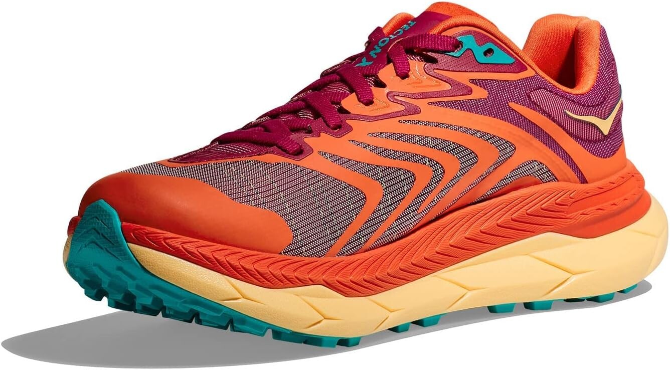

Кроссовки Tecton X 2 Hoka, цвет Cherrie Jubilee/Flame