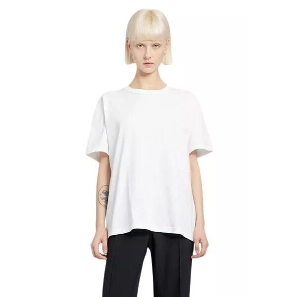 

Футболка puff logo t-shirt Alexander Wang, белый