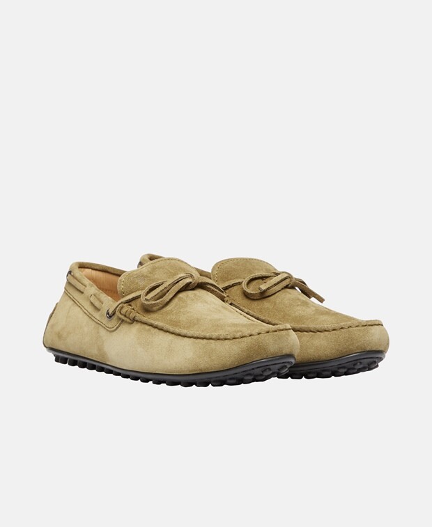 

Мокасины Tod's, хаки