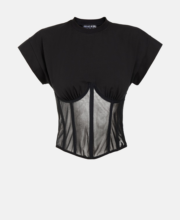 Элегантная блузка , черный Versace Jeans Couture