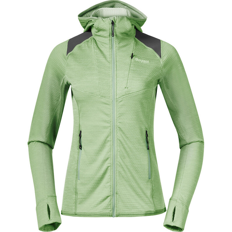 

Женская куртка с капюшоном Rabot Active Mid Mid Bergans, зеленый