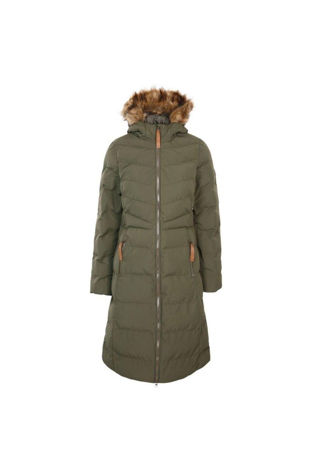 цена Стеганая куртка Одри Trespass, зеленый