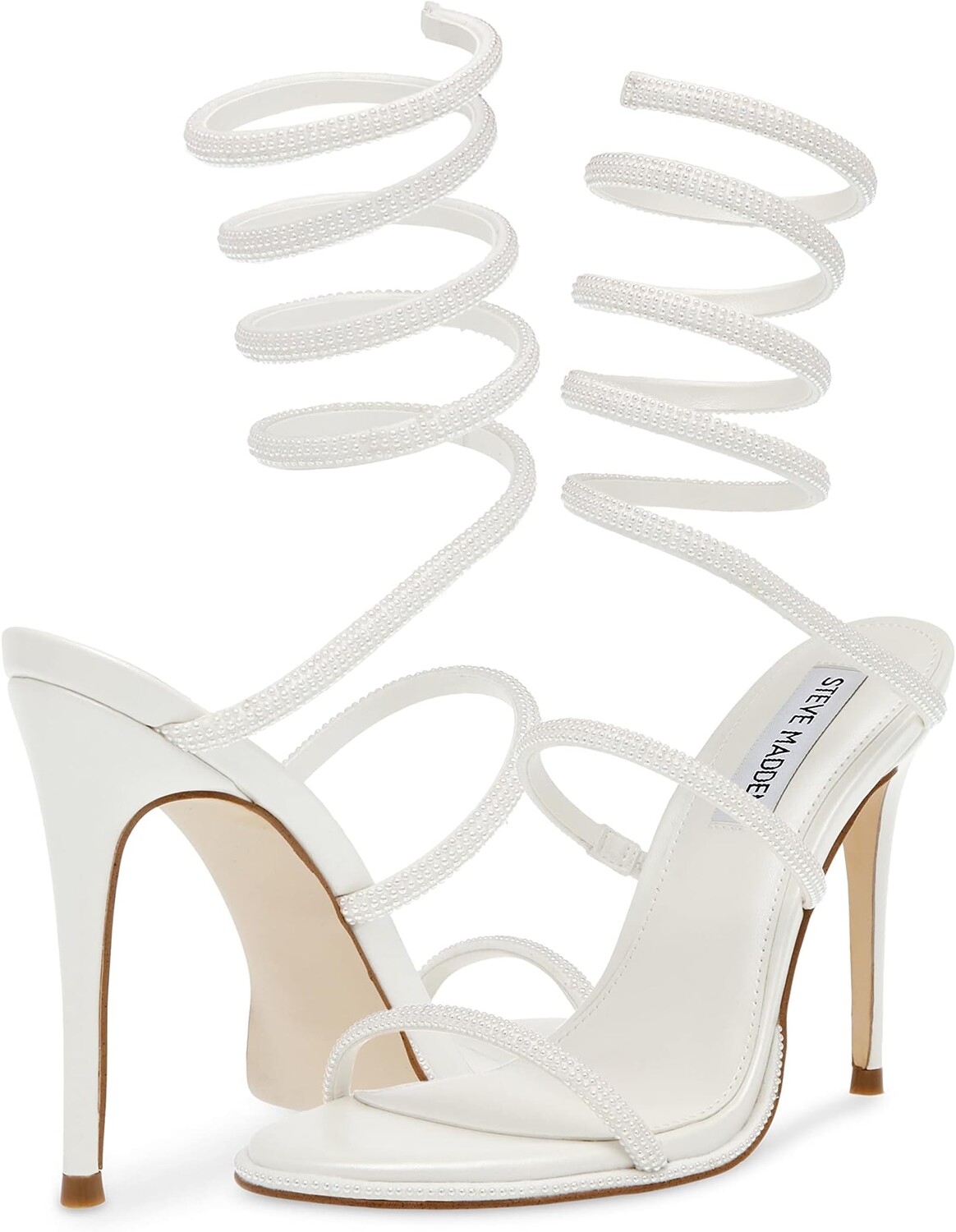 

Босоножки Exotica Heeled Sandal Steve Madden, цвет Pearl