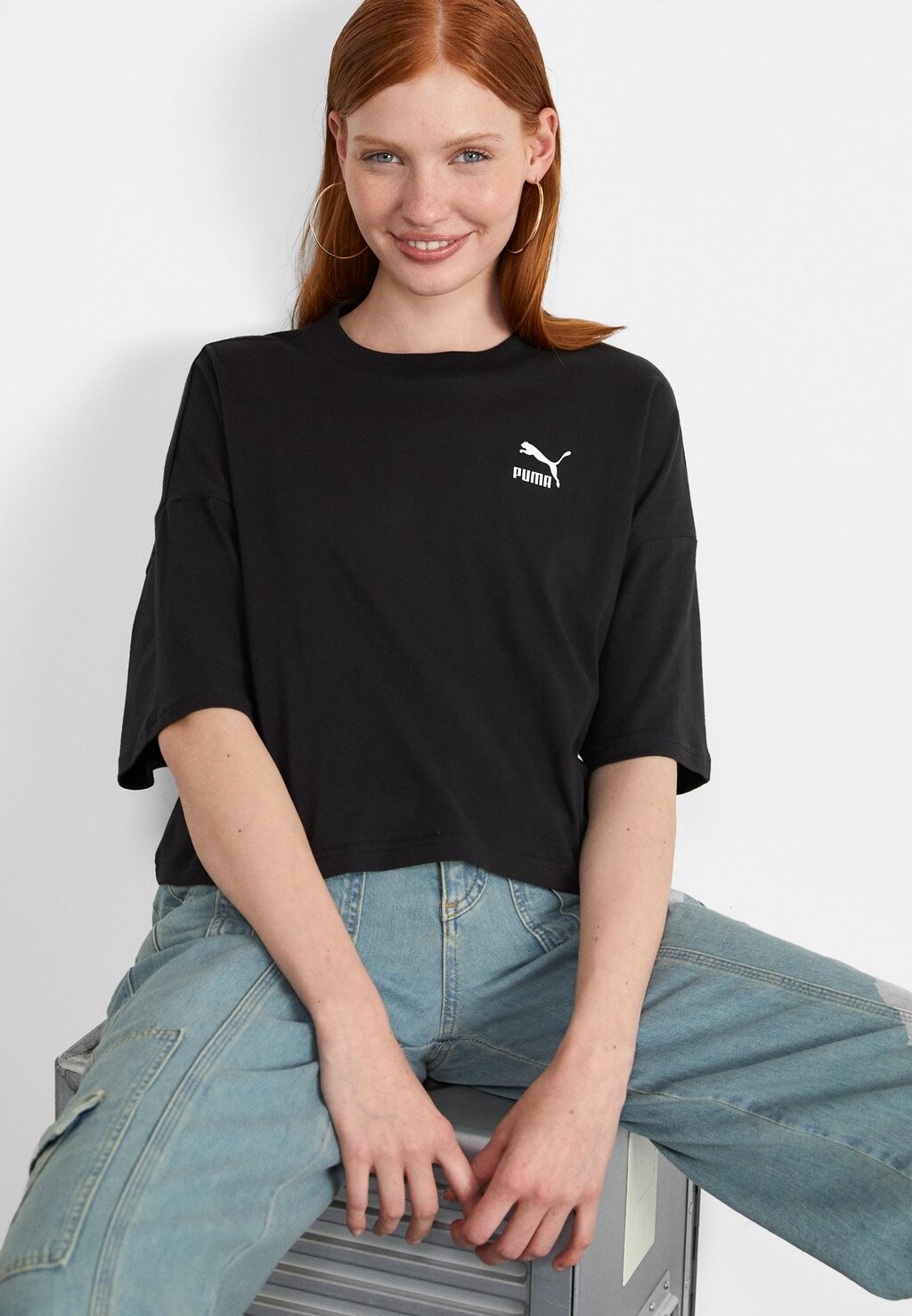 

Базовая футболка Puma, черный