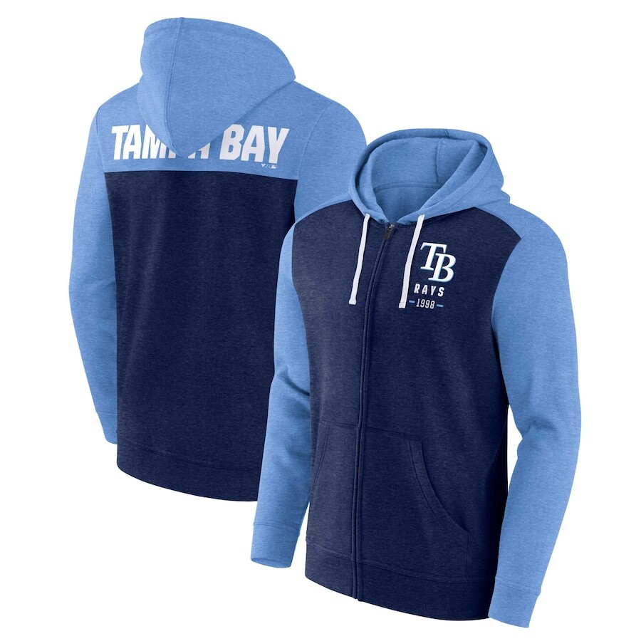 

Толстовка на молнии Fanatics Branded Tampa Bay Rays, нави