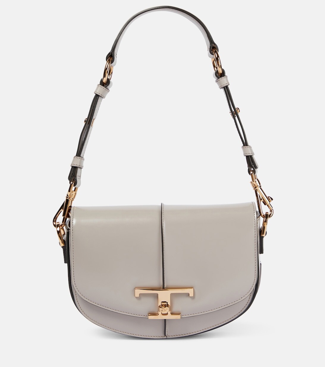 

Мини-сумка на плечо T Timeless из кожи Tod's, серый