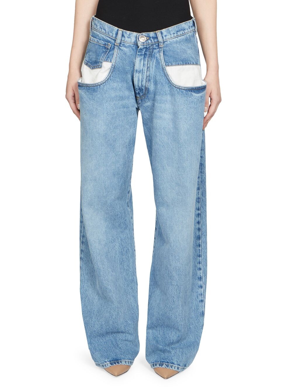 

Джинсы Boot-Cut Maison Margiela, синий
