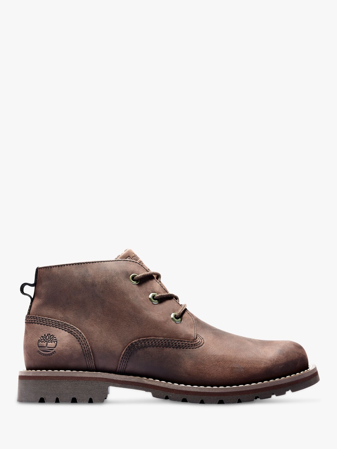 

Водонепроницаемые ботинки чукка Timberland Larchmont, темно-коричневые