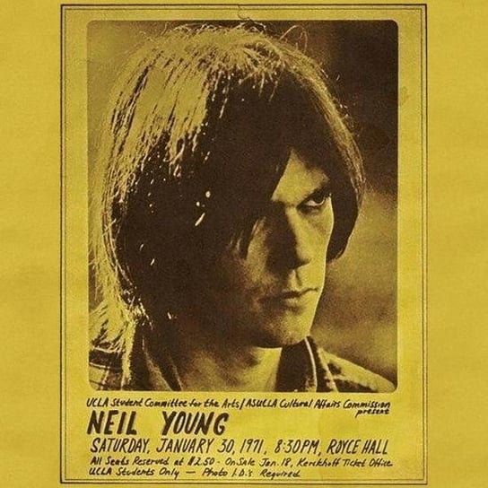 Виниловая пластинка Young Neil - Royce Hall 1971 виниловая пластинка neil young royce hall 1971 lp