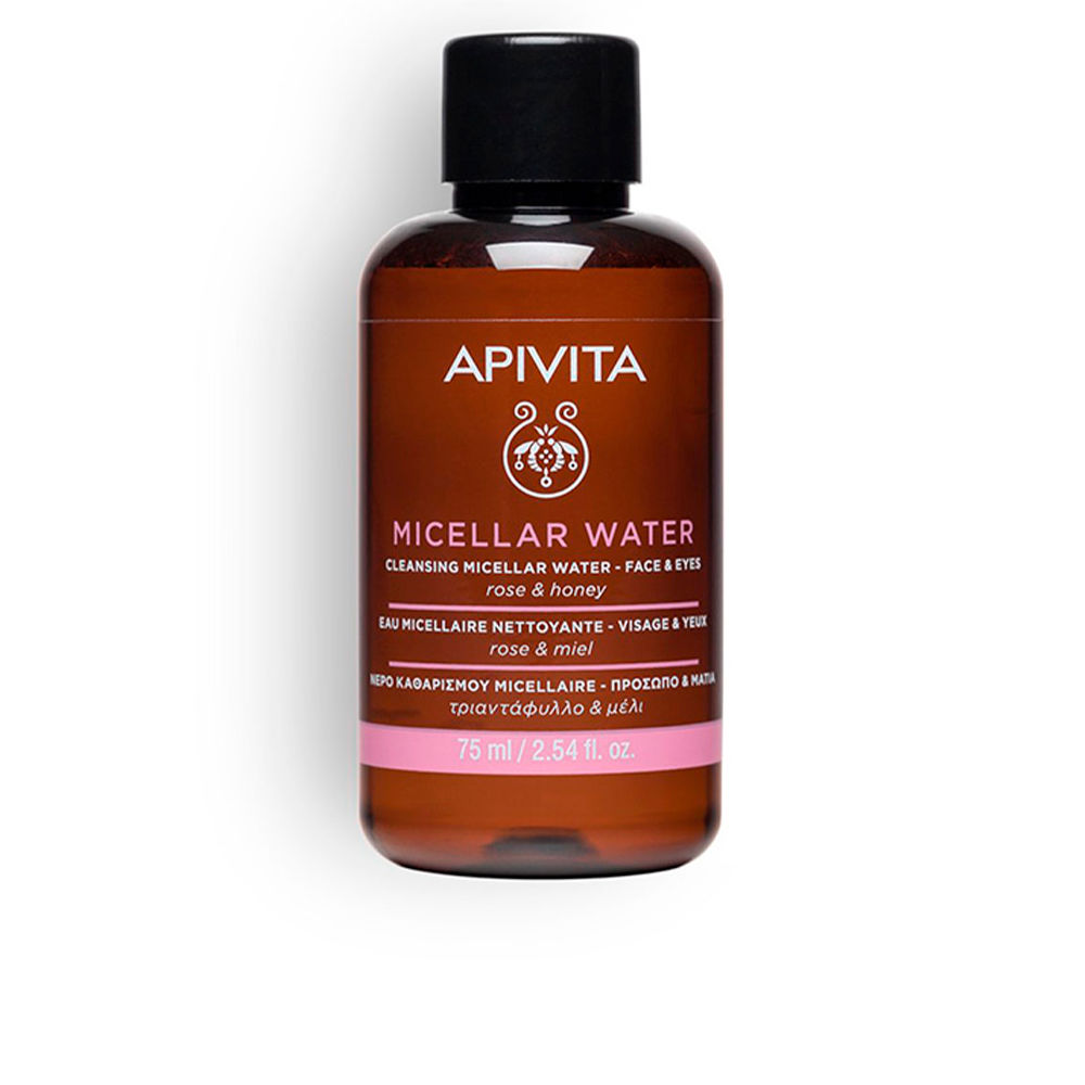 Мицеллярная вода Agua micelar con rosa y miel Apivita, 75 мл