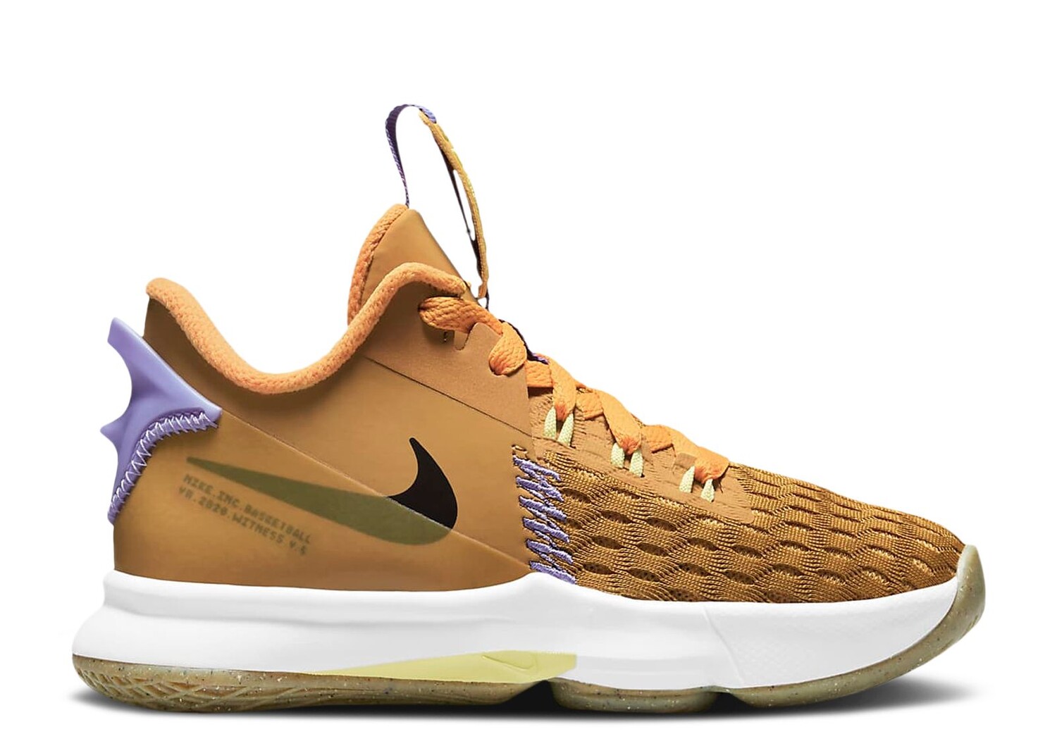 

Кроссовки Nike Lebron Witness 5 Ps 'Wheat', коричневый