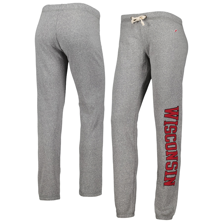 

Джоггеры League Collegiate Wear Wisconsin Badgers, серый