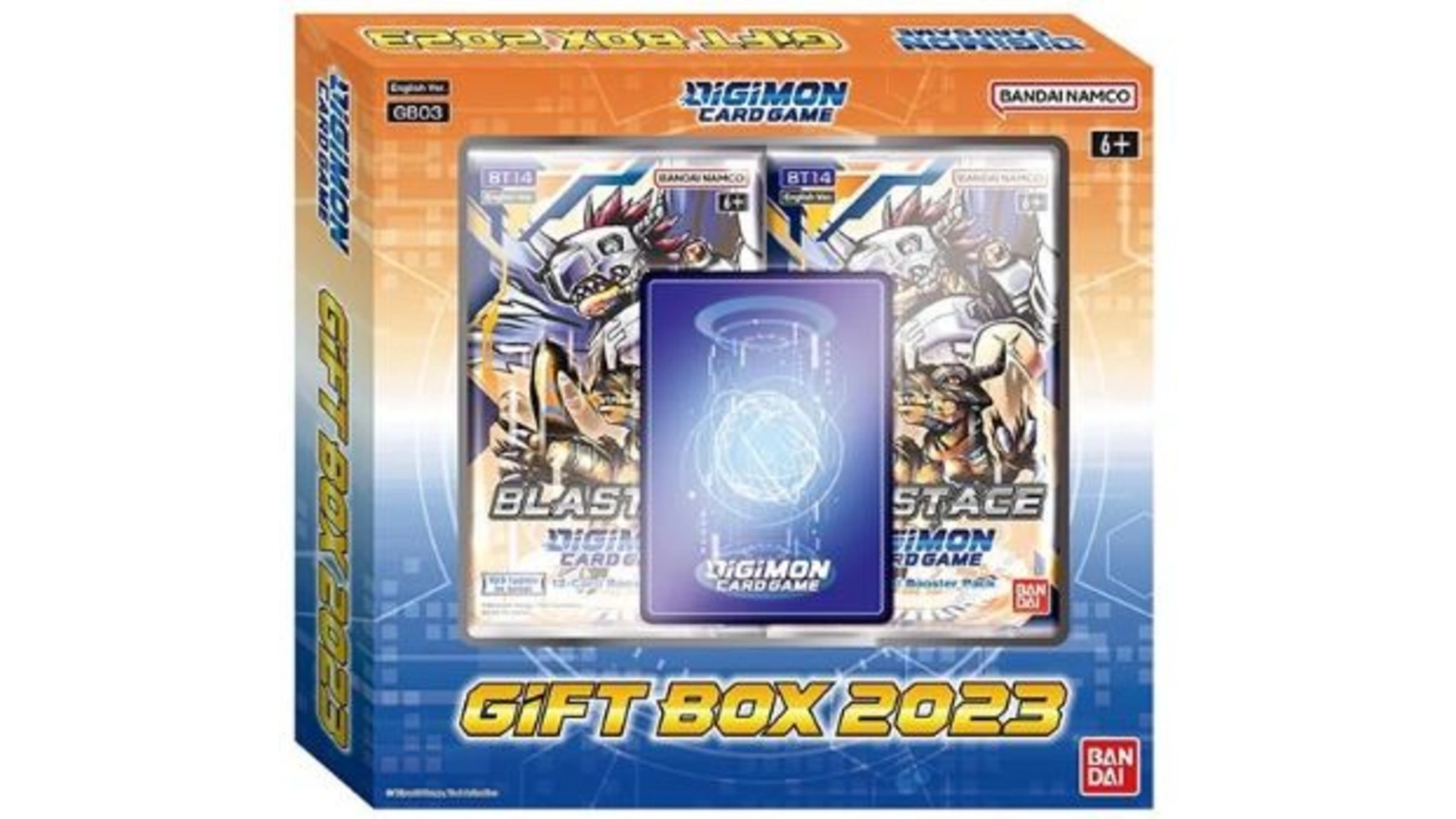 Подарочная коробка Digimon Card Game digimon adventure anime flash 3d card metal garurumon play against board game collection cartoon character battle card gifts