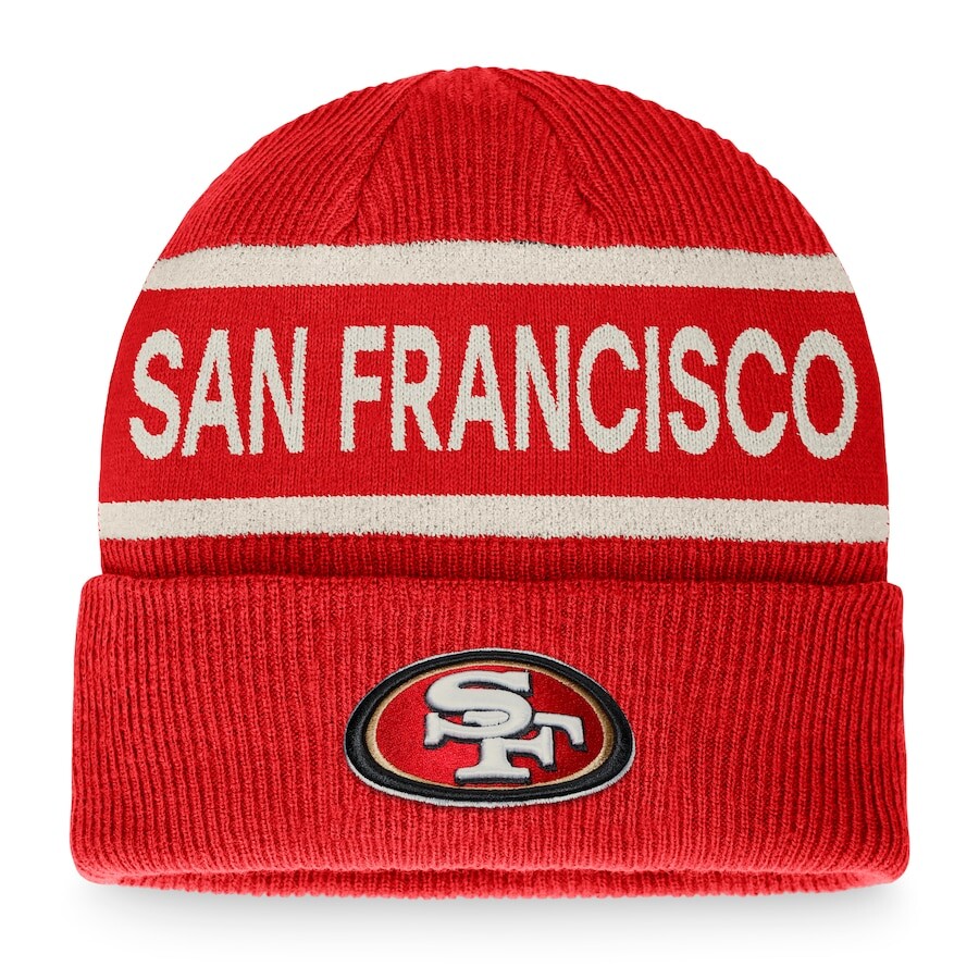 

Шапка Fanatics Branded San Francisco 49Ers, алый