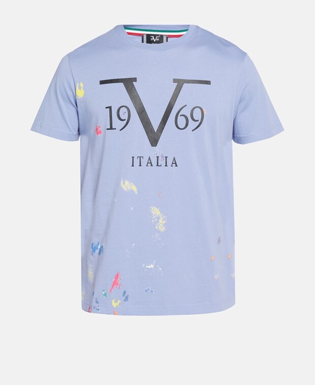 

Футболка 19V69 ITALIA, светло-синий