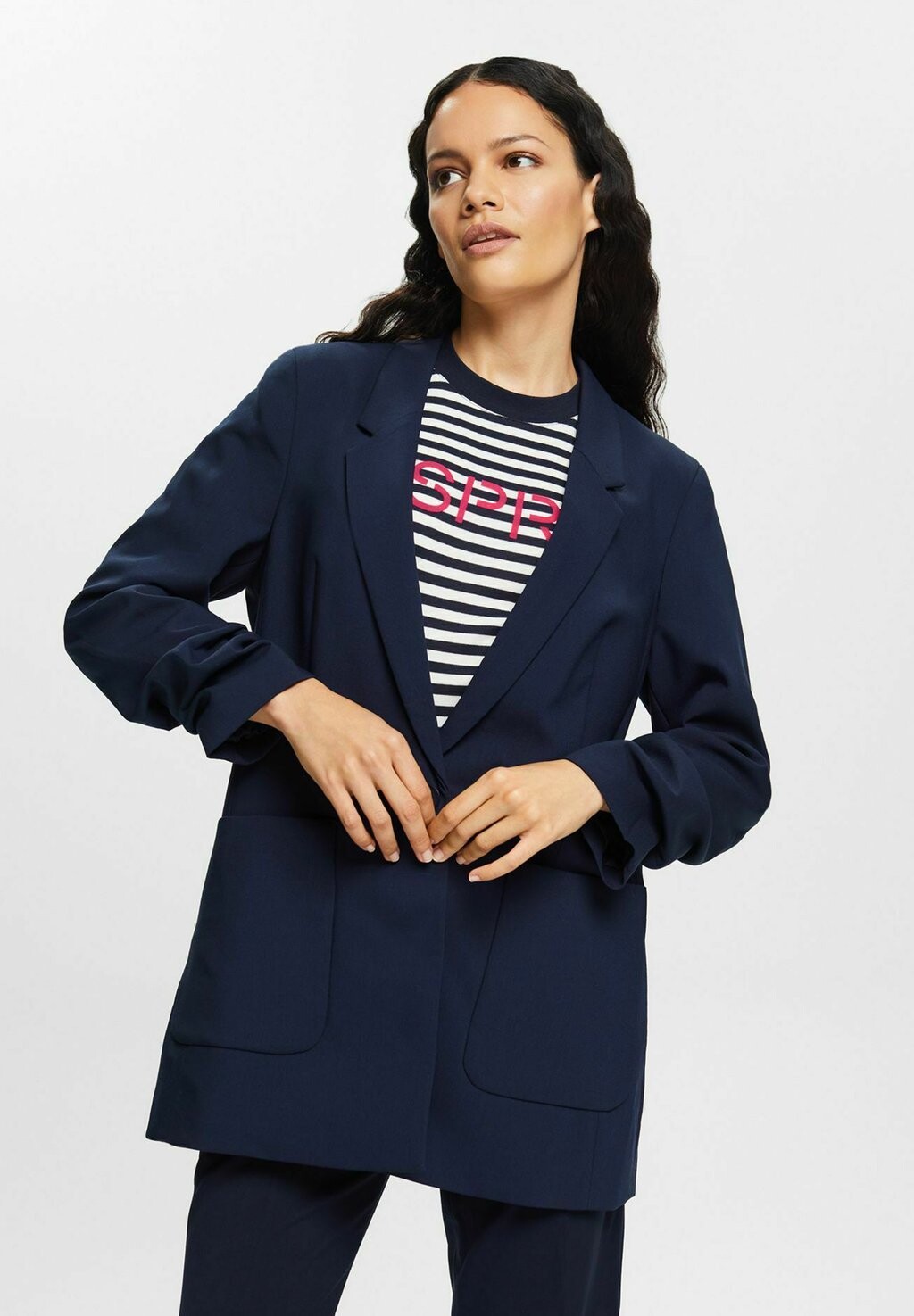 

Короткое пальто Esprit, Черный