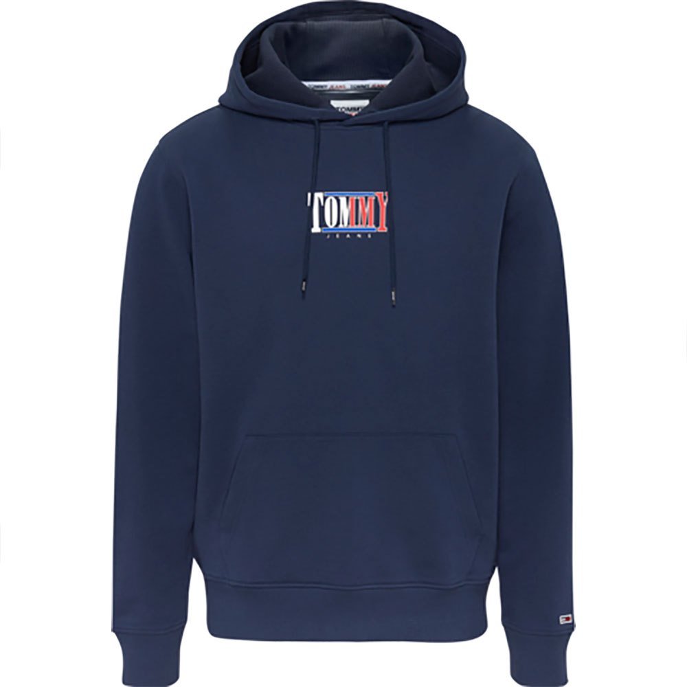 

Худи Tommy Jeans Regular Essential Graphic, синий