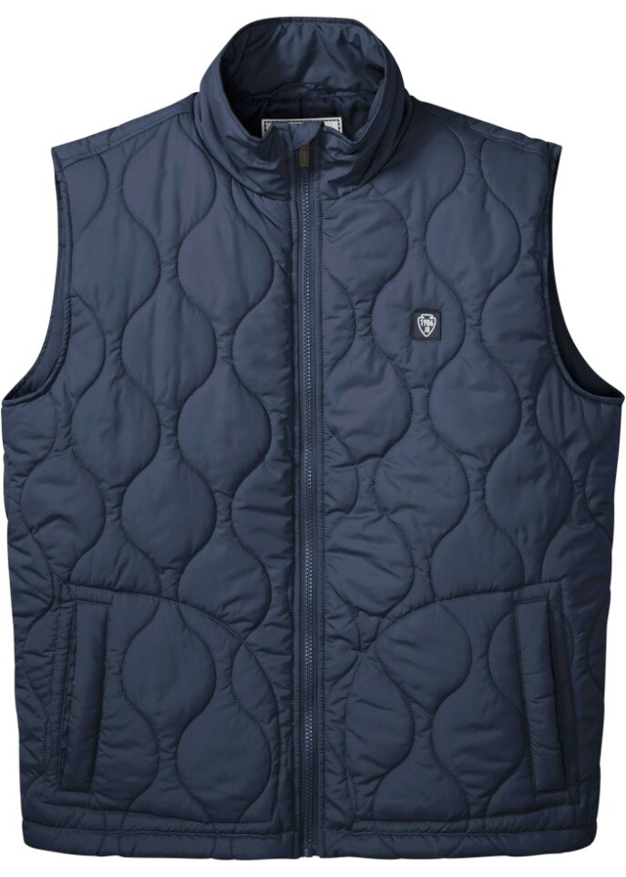 

Стеганый жилет John Baner Jeanswear, синий