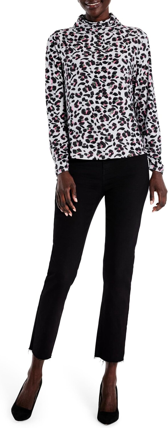 

Топ Petite Cheetah Pop NIC+ZOE, цвет Grey Multi