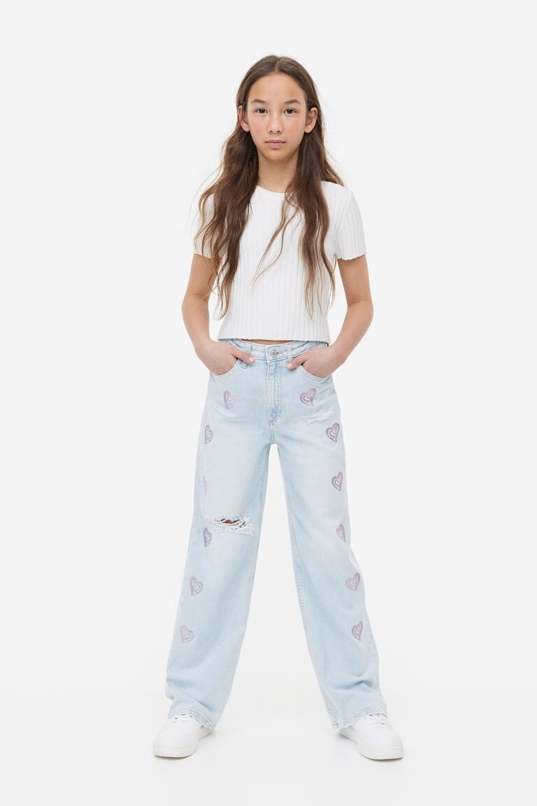 

Широкие джинсы H&M