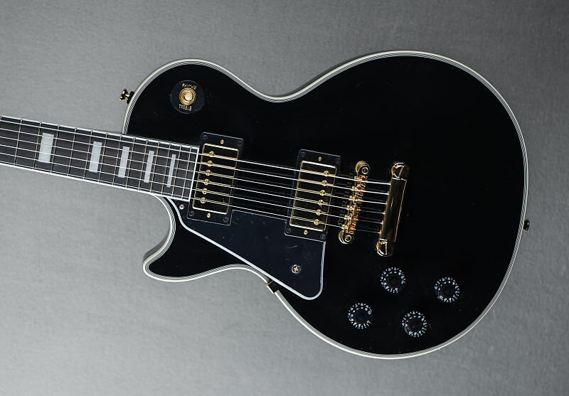 

Электрогитара Epiphone Les Paul Custom Left Hand - Ebony