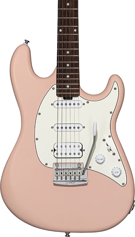 Электрогитара Sterling Cutlass CT50HSS Electric Guitar, Pueblo Pink Satin