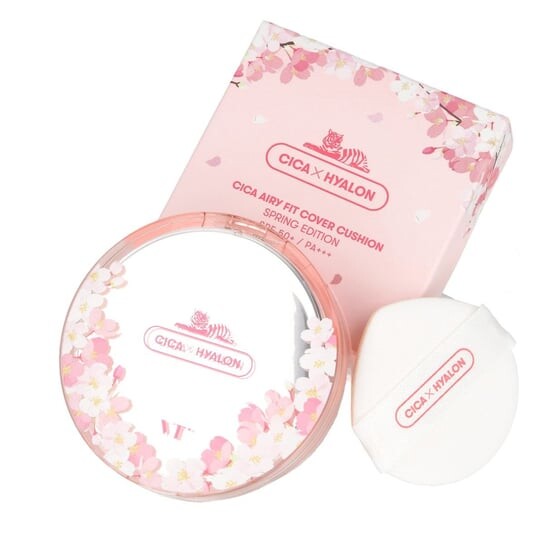 

Тональный крем для лица, № 21, весеннее издание, 10 г Vt Cica Airy Fit Cover Cushion, VT Cosmetics