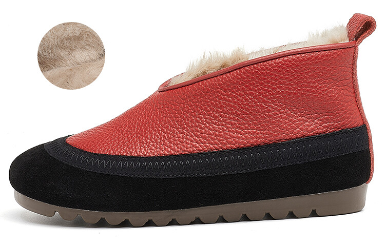 

Кроссовки женские Lifestyle Mid-Top, цвет красный/черный Oulisasi