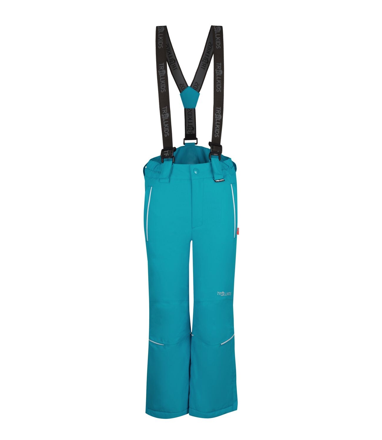 цена Лыжные штаны Trollkids Schneehose Slim Fit Holmenkollen, цвет Teal Grün