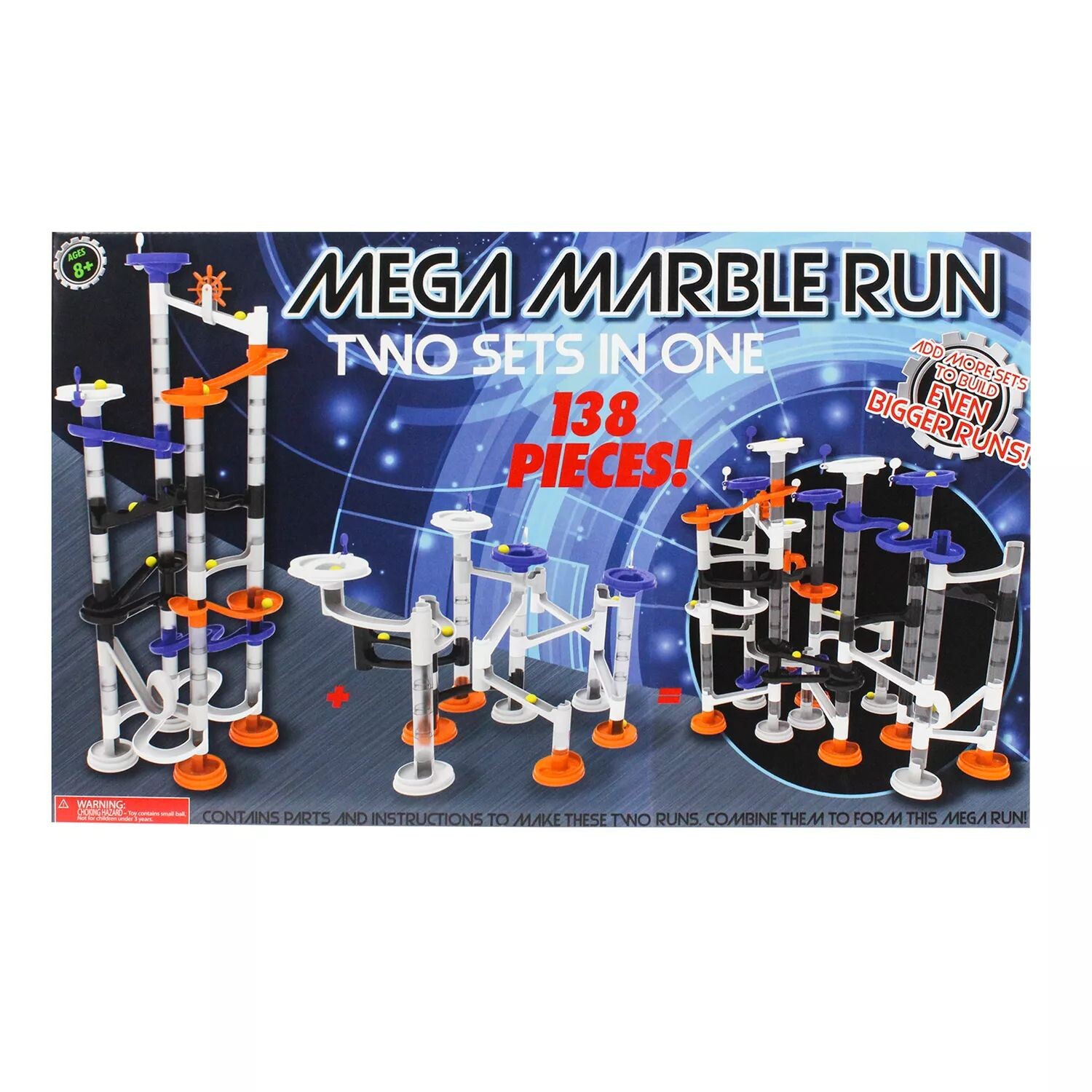 

Gener8 Набор для бега Mega Marble из 138 предметов Gener8