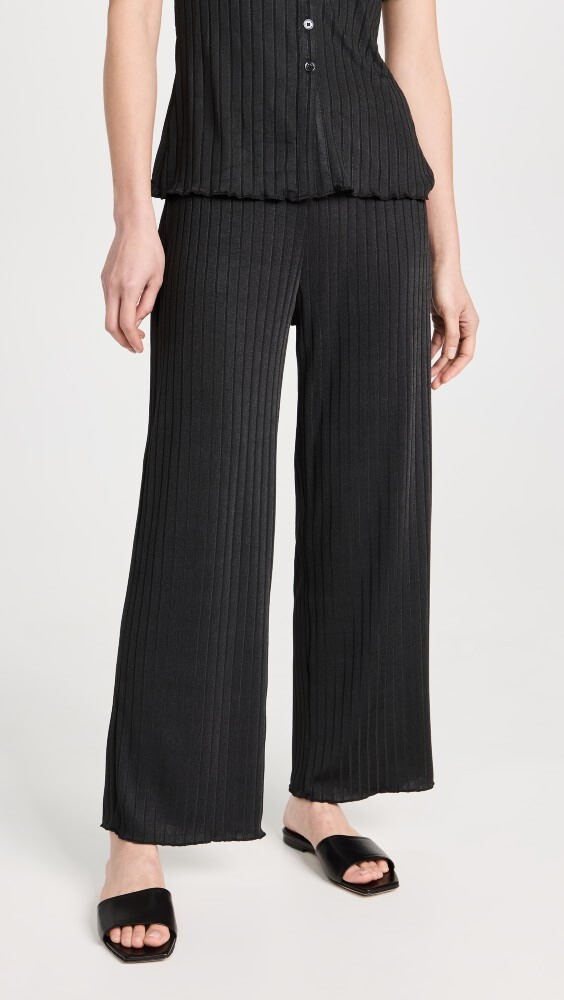 

Брюки Club Monaco Wide Rib, черный