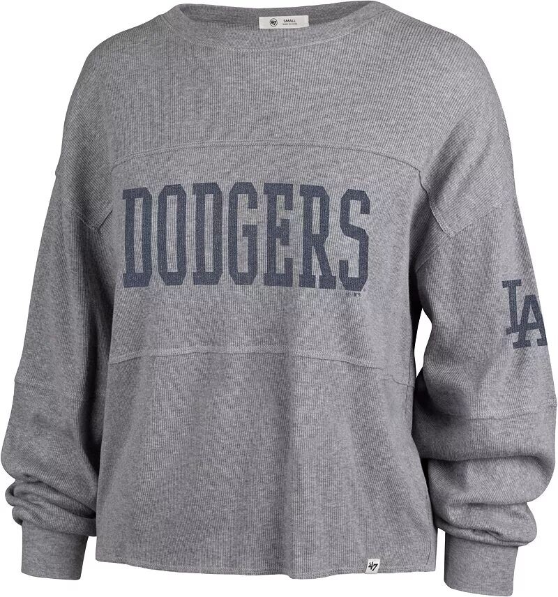 

Женская серая рубашка с длинным рукавом Loud Jada '47 Los Angeles Dodgers